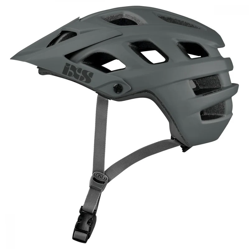 IXS Sports Division iXS Trail EVO helmet S/M graphite - leichter All-Mountain-Helm mit Rundumschutz