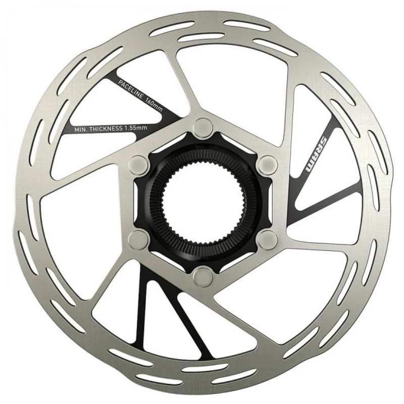 SRAM Paceline Bremsscheibe Centerlock 160 mm - Leises und kontrolliertes Bremsen