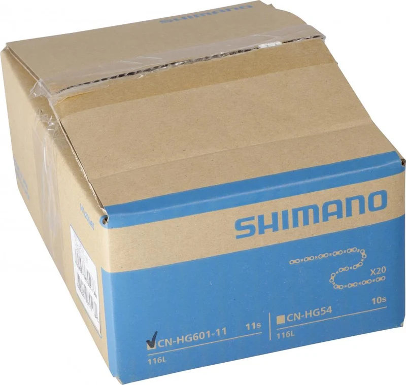 SHIMANO 20 Stück Kette DEORE CN-HG601 11-fach 116 Glieder Kettennietstift - 11-fach