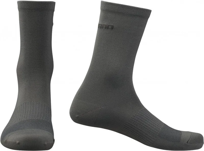 SHIMANO PERFORMANCE SOCKS CEDAR BROWN Größe M BROWN - atmungsaktive Radsocken neueste Version