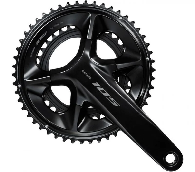 SHIMANO Kurbelgarnitur 105 FC-R7100 Kurbelgarnitur - 52-36