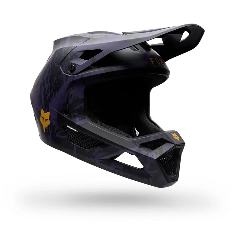 FOX Rampage Image Print Fullface-MTB-Helm Plum M 57-58 cm