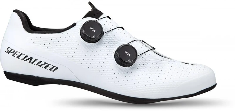 Specialized TORCH 3.0 RD Rennradschuh Weiß Größe 42 - Carbon-Sohle & BOA-Verschluss