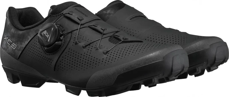 SHIMANO SHIMANO Fahrradschuhe XC302W Damen MTB SPD Fahrradschuhe Größe 42 Schwarz