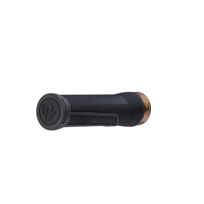 Race Face Chester Lock-On Griff 136/34mm black/kashmoney bronze, schwarz - sicherer Komfortgriff fürs MTB