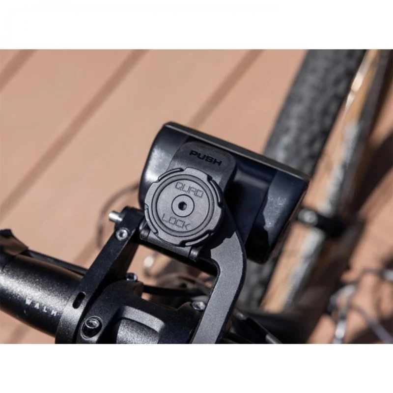 Quad Lock 360 Kopf mit kurzem Hebel, schwarz, universell, 13,9 mm Höhe, 52 mm Breite, Dual-Lock, kompatibel mit 360 ARM/BASE