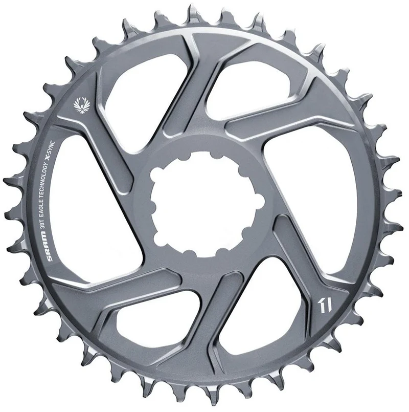 SRAM Kettenblatt X-Sync 2 Eagle 36T 3 mm grau - präziser Antrieb für 12-fach MTB