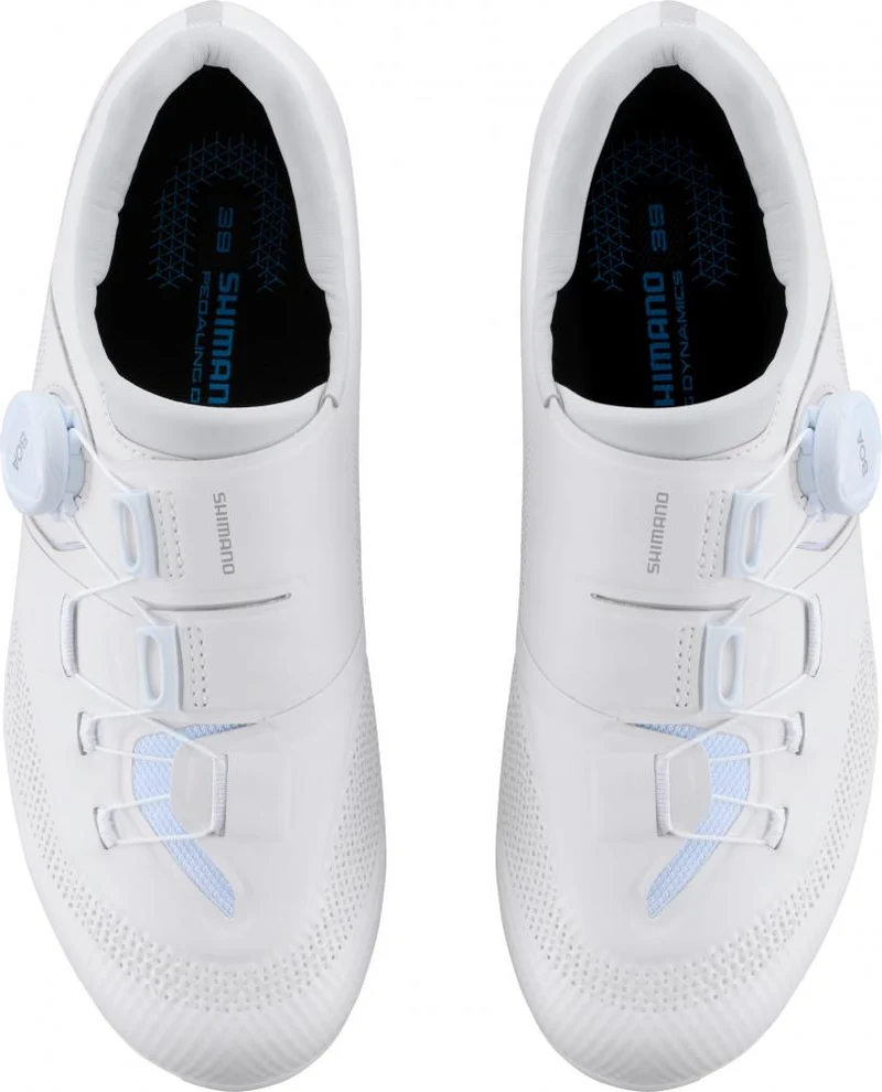 SHIMANO Fahrradschuhe RC503W Damen Road SPD-SL Fahrradschuhe Größe 36 Weiß