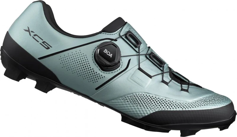 SHIMANO Fahrradschuhe XC503 MTB SPD Herren/Damen Typ Fahrradschuhe Größe 44 breit, Blau