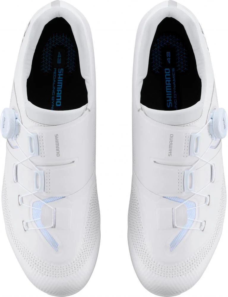 SHIMANO Fahrradschuhe RC503 Herren/Damen Road SPD-SL Größe 41 breit Weiß