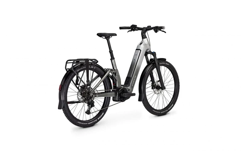 FOCUS AVENTURA² FS 6.7 E-SUV Fully - Wave XL 52 cm, Silber, 27,5 Zoll, Bosch Performance 75 Nm, 800 Wh, Shimano Cues