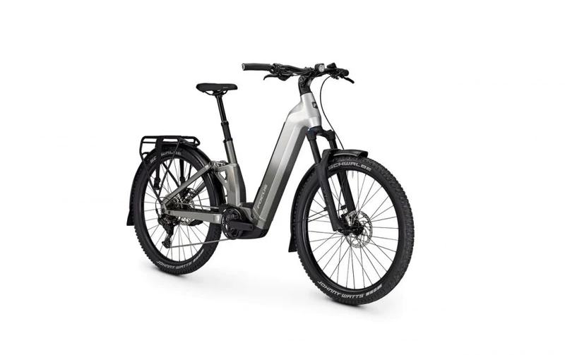 FOCUS AVENTURA² FS 6.7 E-SUV Fully - Wave XL 52 cm, Silber, 27,5 Zoll, Bosch Performance 75 Nm, 800 Wh, Shimano Cues