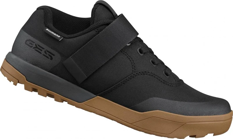 SHIMANO Fahrradschuhe GE500W Damen MTB SPD 39 Schwarz/Braun - Trail-orientierter SPD-Schuh