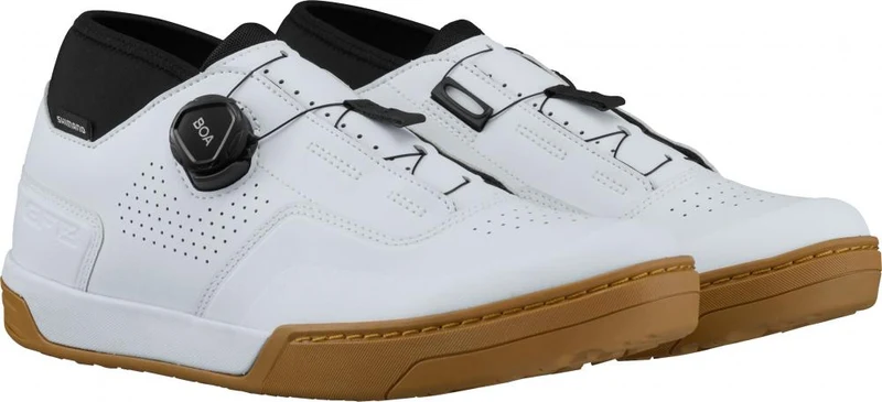 SHIMANO Fahrradschuhe GF800 Herren/Damen MTB FLATPEDAL Größe 39 Weiß