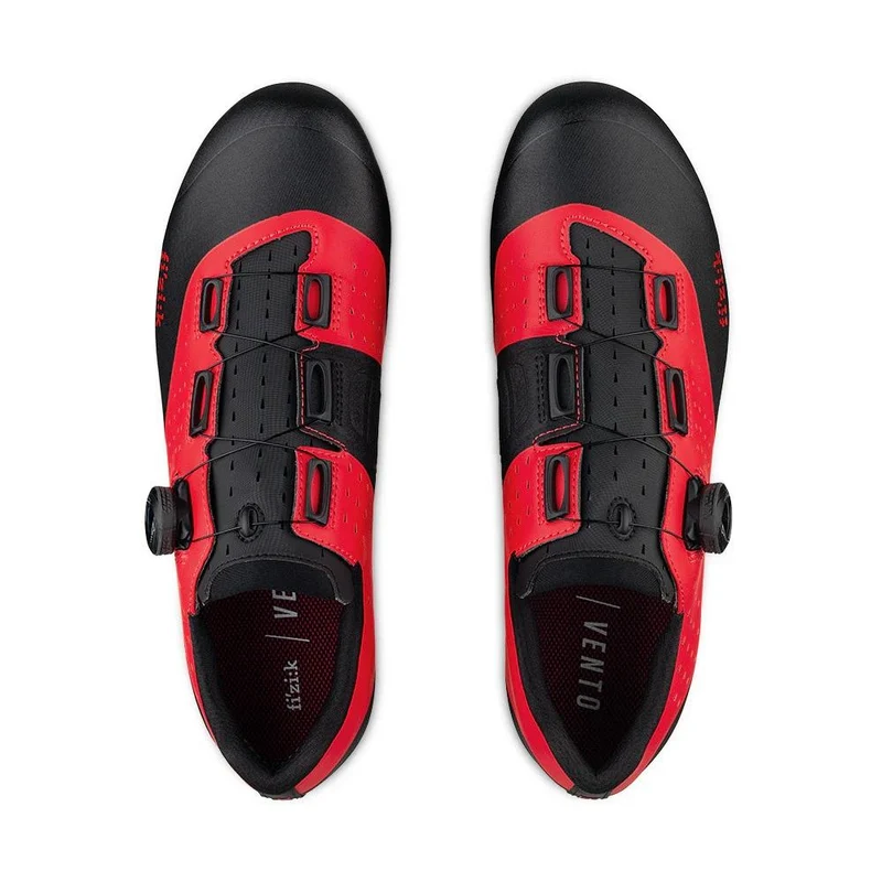 Fizik Vento Overcurve X3 MTB-Schuhe - Rot/Schwarz, Größe 41