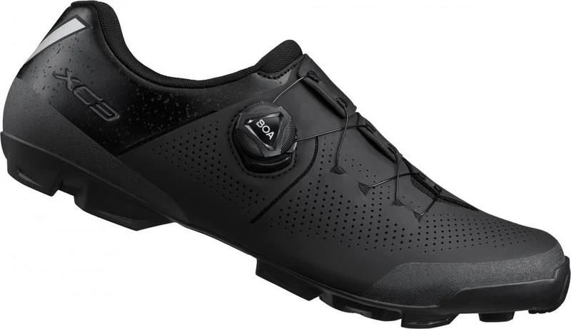 SHIMANO Fahrradschuhe XC302 Herren/Damen MTB SPD Fahrradschuhe Größe 38 Schwarz