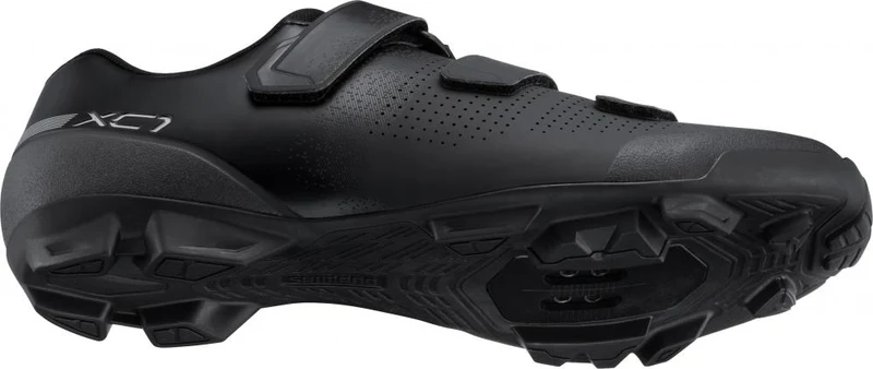 SHIMANO Fahrradschuhe XC102 Herren/Damen MTB SPD Fahrradschuhe 39 Schwarz