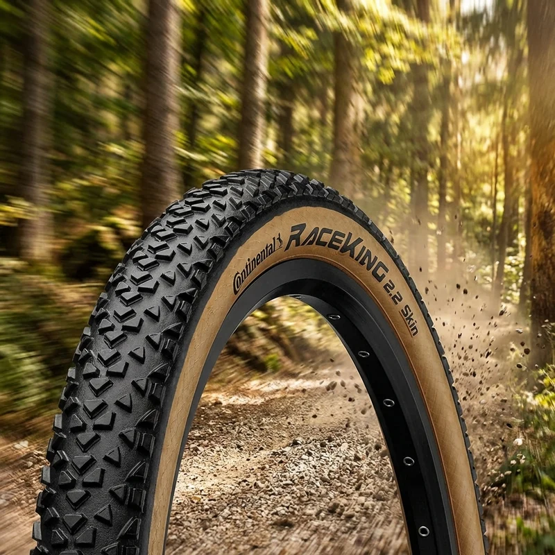 Continental Reifen Conti Race King II 2.2 Perf. fb 26x2.00 Zoll 50-559 schwarz-Skin TLR E-25