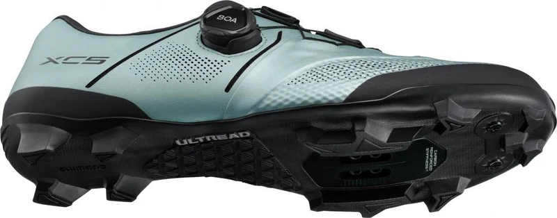 SHIMANO Fahrradschuhe XC503 Herren/Damen MTB SPD Fahrradschuhe Größe 43 breit Blau