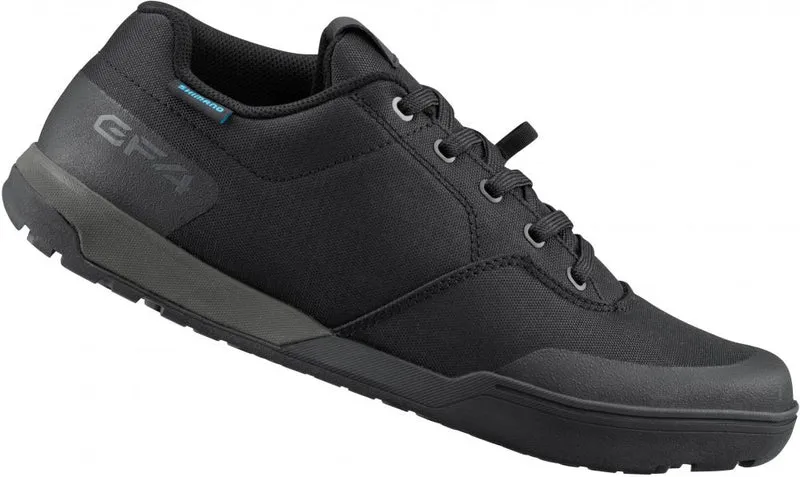 SHIMANO Fahrradschuhe GF400 Herren/Damen MTB Flatpedal Typ - Größe 45, Schwarz
