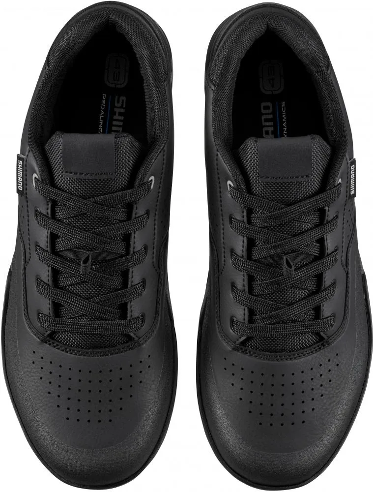 SHIMANO Fahrradschuhe GF600 Herren/Damen MTB Flatpedal Fahrradschuhe Größe 47 Schwarz