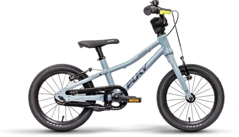 PUKY LS-PRO 14 Kinderfahrrad - 14 Zoll, Ash Blue, 5,3 kg, Aluminiumrahmen, Singlespeed, V-Brake, ab 3 Jahren