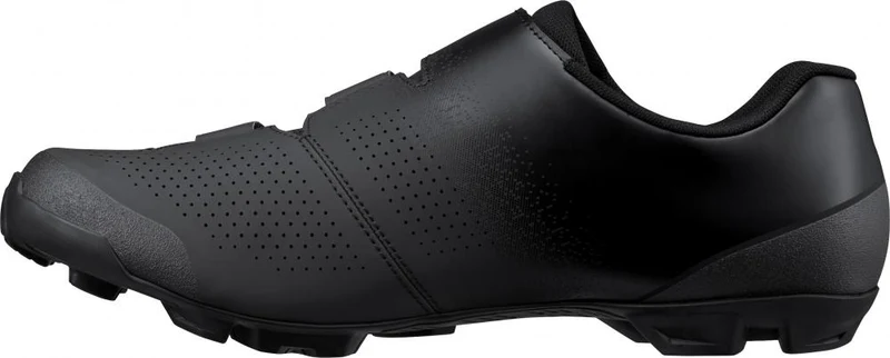 SHIMANO Fahrradschuhe XC102 Herren/Damen MTB SPD Größe 40 Schwarz - XC MTB Schuh mit Klettverschluss