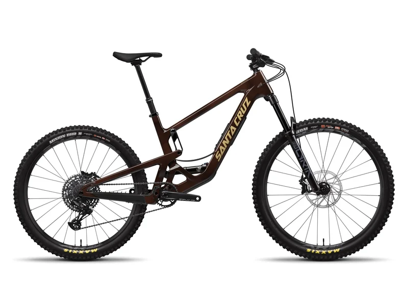 Santa Cruz Bronson 5 C R MX Trans Root Beer
