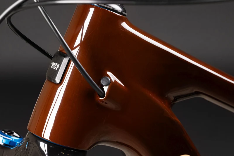 Santa Cruz Bronson 5 C R MX Trans Root Beer