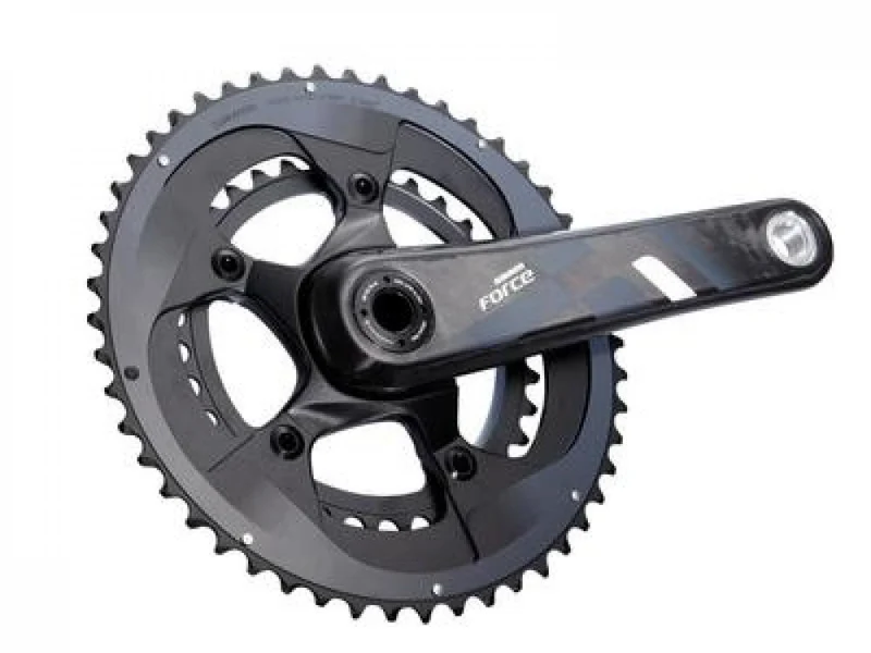 SRAM Force 22 Kurbelsatz 172,5mm GXP 53-39T - steife Rennradkurbel für präzise Schaltperformance