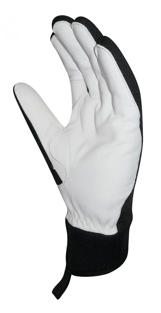 CHIBA Bernina Thermo - Radhandschuhe, winddicht, Primaloft, Größe 6,5, schwarz/pi
