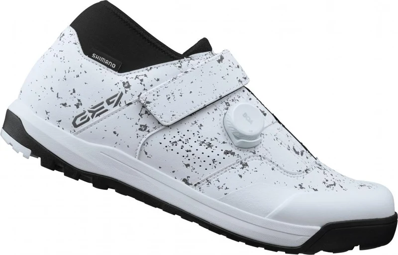 SHIMANO Fahrradschuhe GE900H MTB SPD Herren/Damen Typ - Größe 45, Weiß