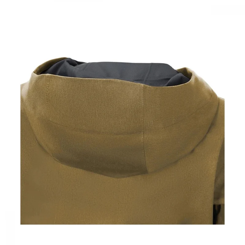 CHIBA Rainjacket Damen - wasserdicht, winddicht, atmungsaktiv, reflektierend, olive, XL