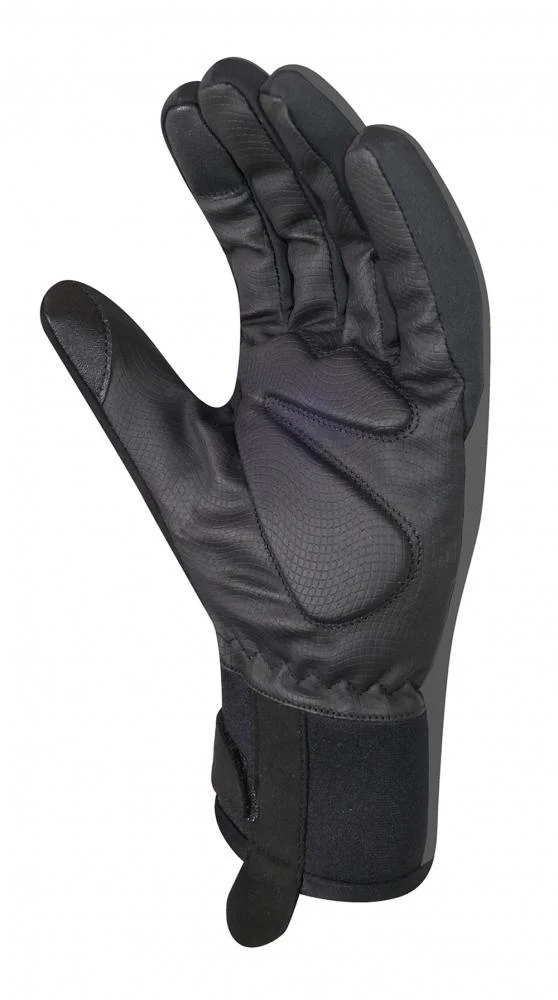 CHIBA Softshell Light - Radhandschuhe XXL dunkelgrau, winddicht & touchfähig