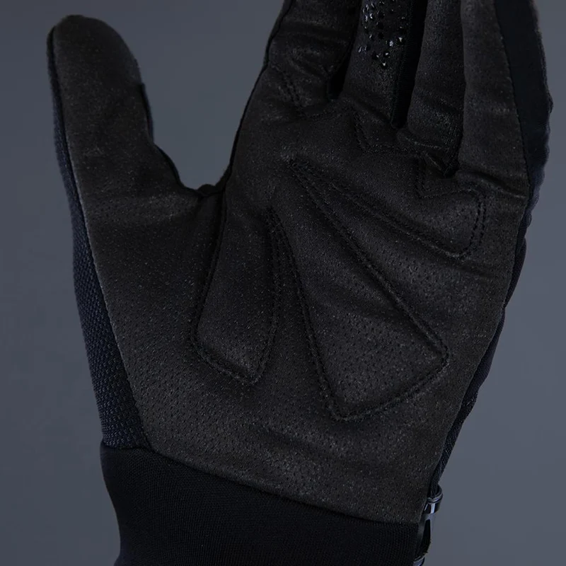 CHIBA Blade - Radhandschuhe kurz, schwarz/schwarz, S, atmungsaktiv mit Touchfinger