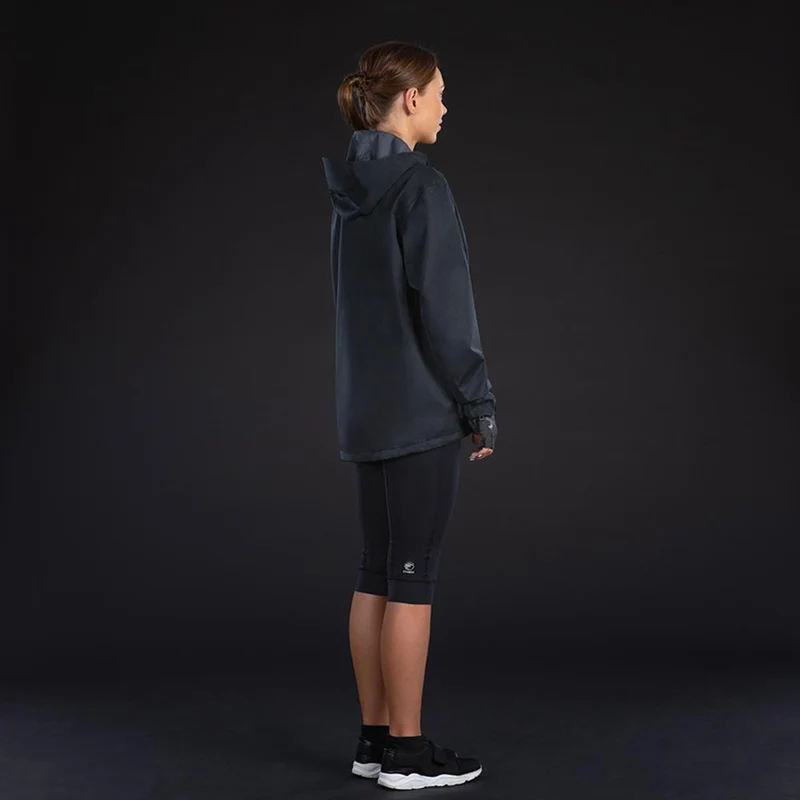 CHIBA Rainjacket Damen Fahrrad-Regenjacke - Schwarz, Größe XL