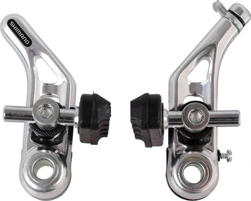 SHIMANO Altus Cantileverbremse BR-CT91 vorn silber - zuverlässige Bremsleistung für Trekking- und Cityräder