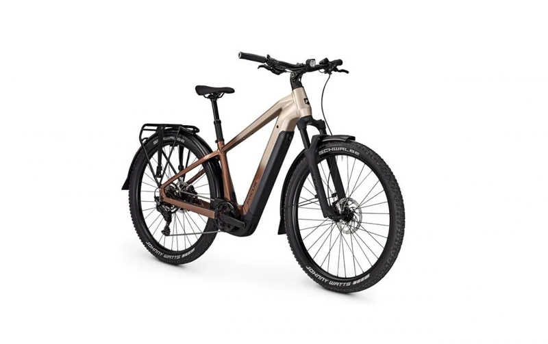 Focus AVENTURA² 6.7 E-Trekkingbike 29 Zoll Diamant M 42 Zentimeter - Bosch Performance, 540 Wh, Shimano Cues 9-fach, braun