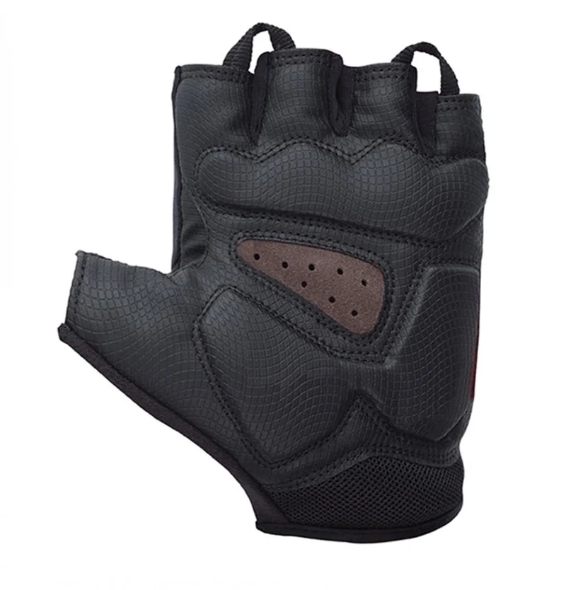 CHIBA Gel Premium - Radhandschuhe XS rot mit Poron-Gelpolsterung