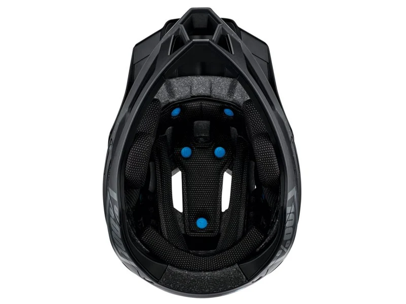 100% Trajecta helmet w/Fidlock M black - leichter Fullface-Helm mit Top-Belüftung
