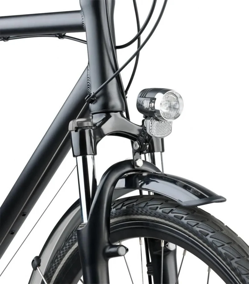 AXA Blueline50-T LED-Dynamo-Scheinwerfer 50 Lux - Fahrradlampe mit Standlicht