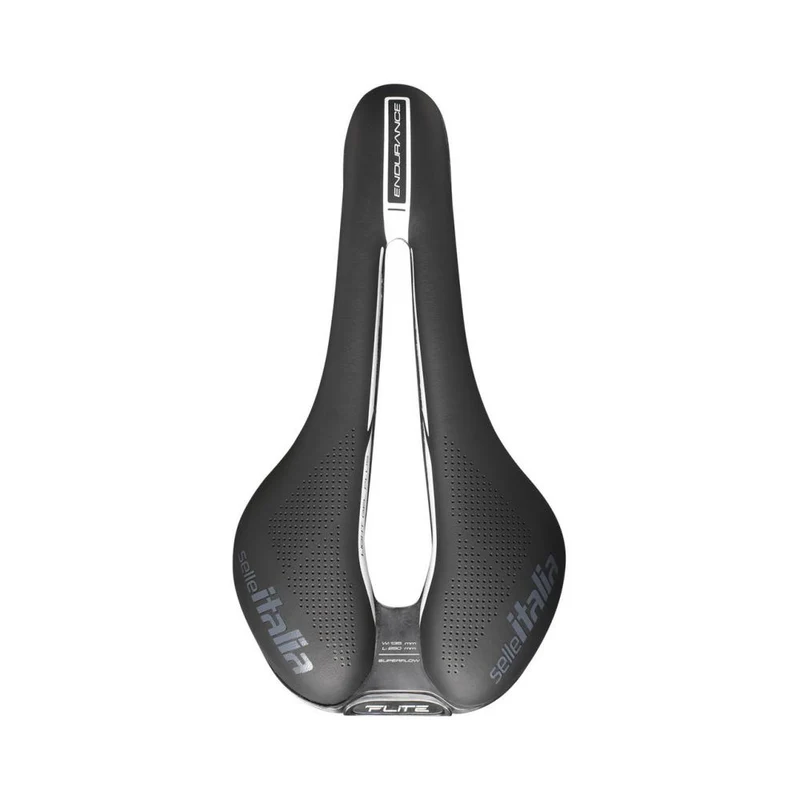 Selle Italia Flite Boost Endurance TI 316 Superflow L3 - Renn-/Endurance-Sattel mit Superflow-Ausschnitt, Titan-Streben, Extra-Padding