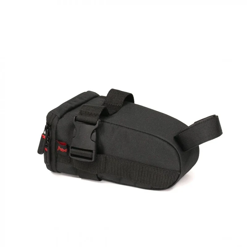 Haberland Tasche für Schlosskette mit Schloss- schwarz - sichere & formstabile Satteltasche